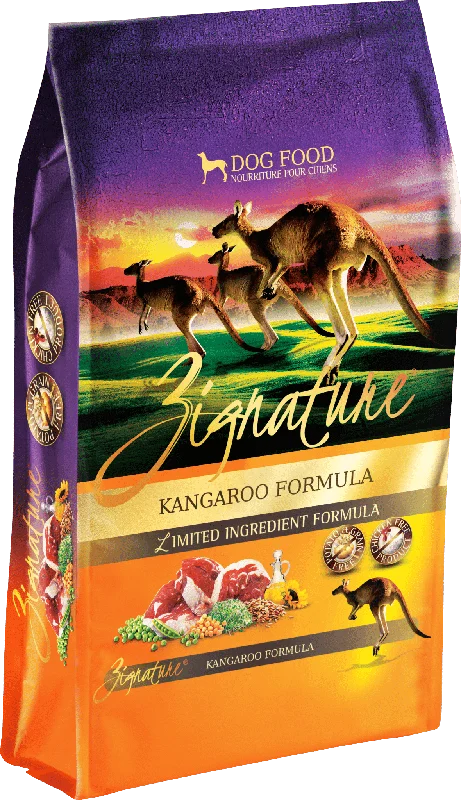 - Food for large dogsZignature Grain Free Dog Dry Food Limited Ingredient Kangaroo