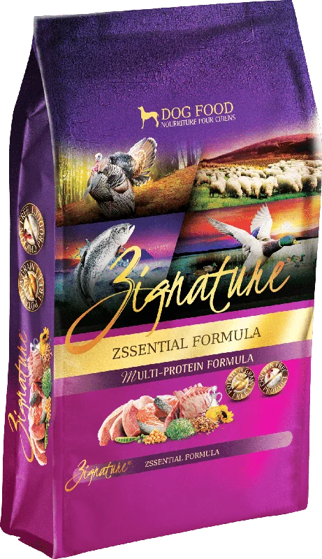  -High-fiber dog foodZignature Grain Free Dog Dry Food Zssential Multi Protein