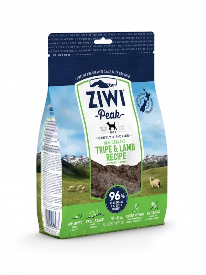 Dog FoodZiwi Peak Air Dried Grain Free Tripe & Lamb Dog Food