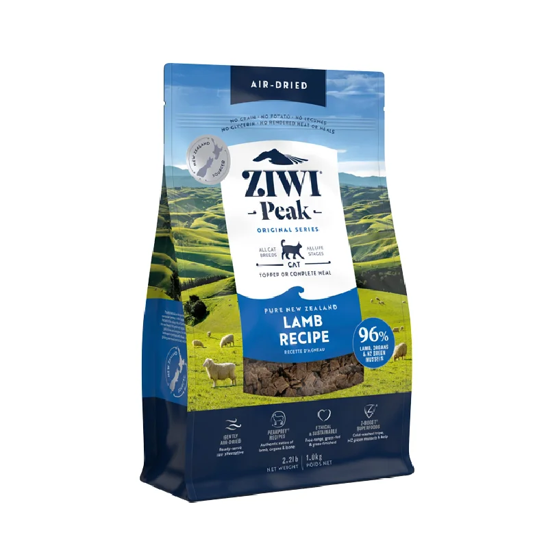    - Senior cat food  ZIWI Peak Air Dried Lamb Recipe Cat Food 1kg