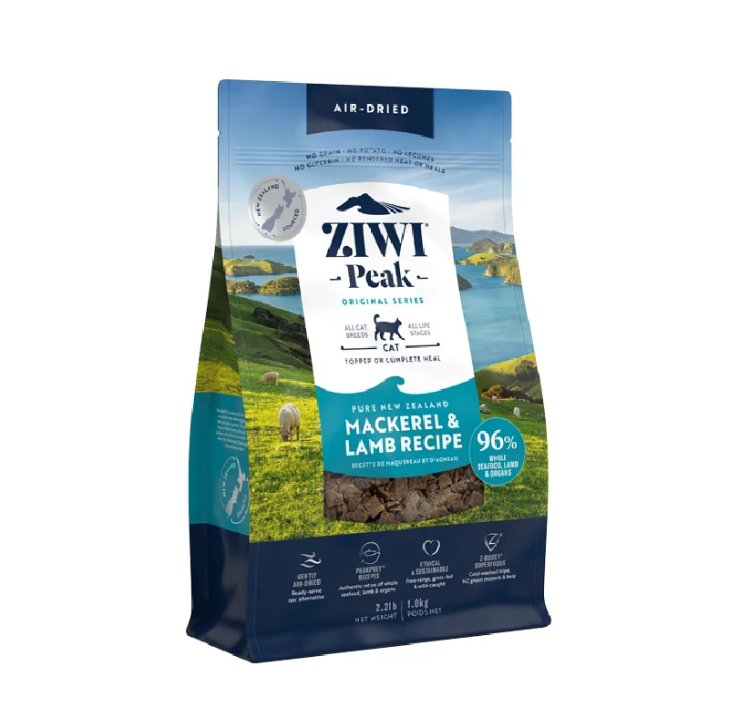    - Grain-free cat food recommendations  ZIWI Peak Air Dried Mackerel and Lamb Recipe Cat Food 1kg