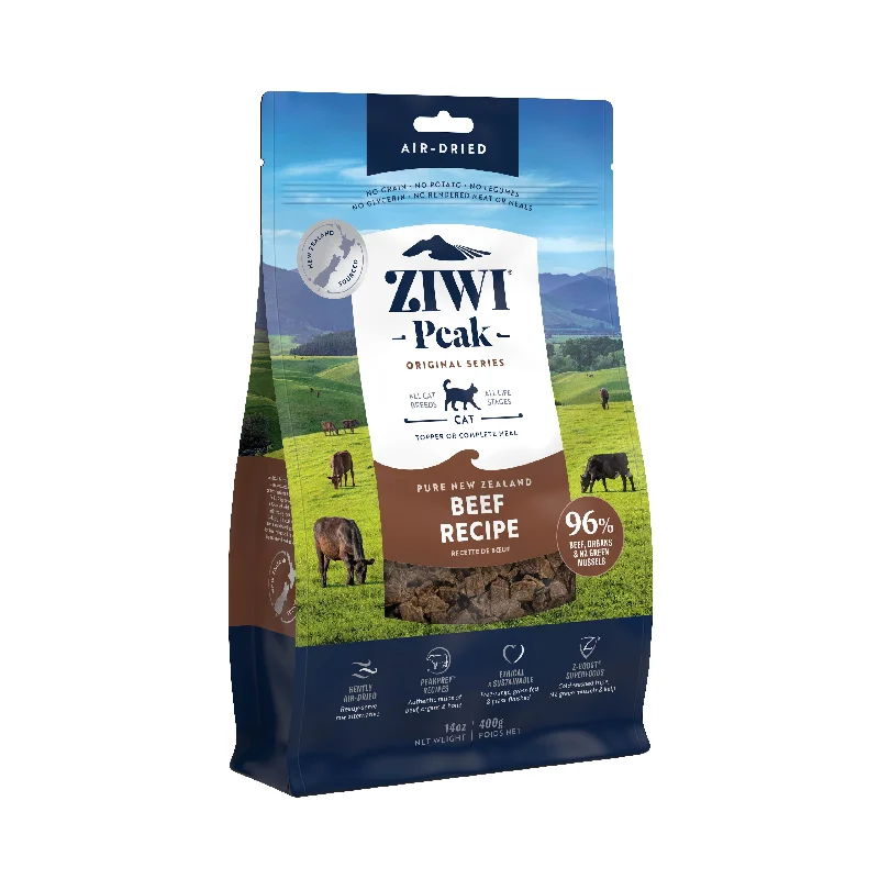  . **Brand-Related**  Ziwi Peak Cat Food Air Dried Beef