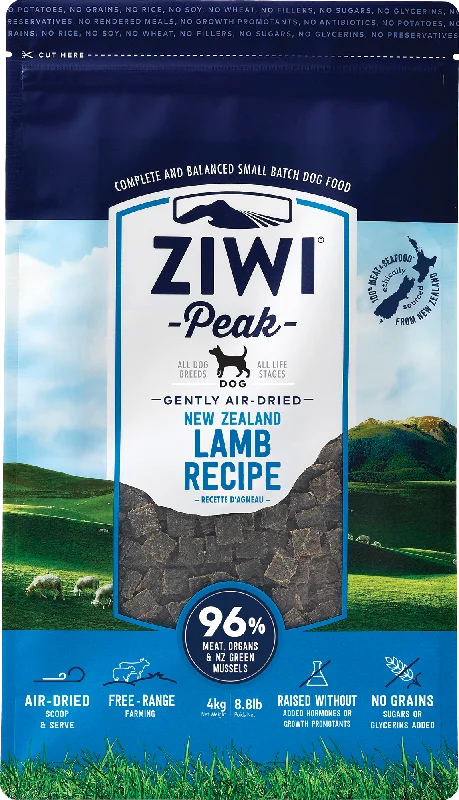 - Dog food helps the digestive systemZiwi Peak Dog Air-Dried Food Lamb