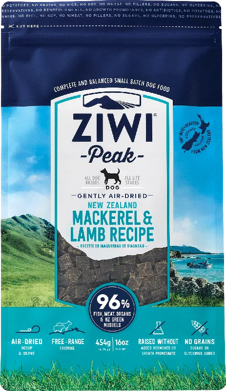 - Food for picky dogsZiwi Peak Dog Air-Dried Food Mackerel & Lamb