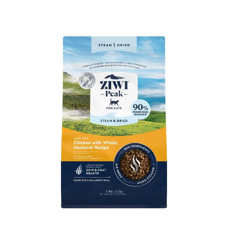    - Cat food for pregnant and nursing cats  ZIWI Peak Steam and Dired Cage Free Chicken with Whole Mackerel Cat Food 2.2kg