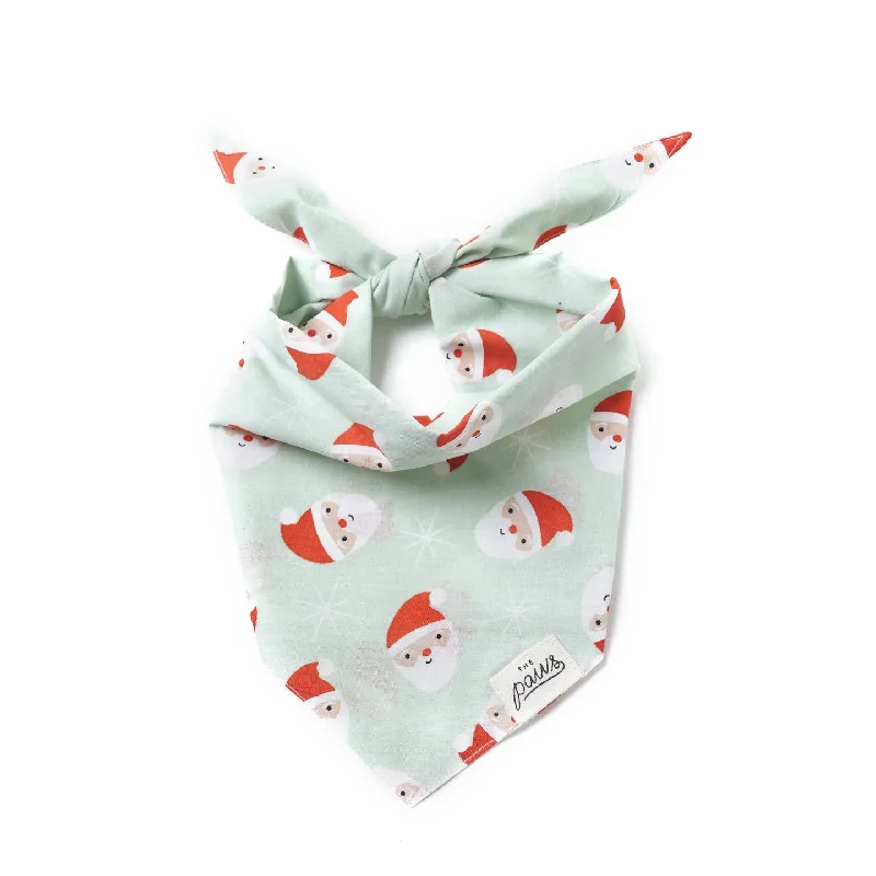 Non-toxic pet clothesClaus Christmas Dog Bandana