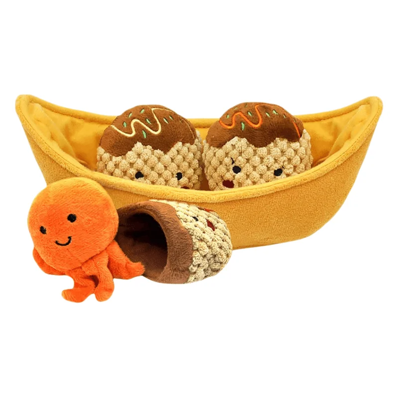 - Parrot toy selectionPet cotton clothes- Parrot toy selectionPuzzle Hunter Dog Toy - Foodie Japan - Takoyaki