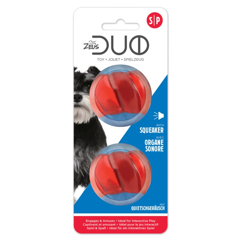  -Cost-effective pet toy recommendationsClassification by pet type: -Cost-effective pet toy recommendationsDUO Ball Dog Toy - with Squeaker - 2 pk